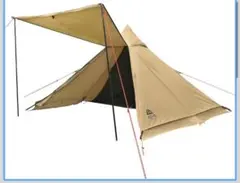 新品未使用ヴァストランド VASTLAND TCティピーテントソロ 1人用テント