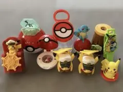 【ポケットモンスター】ポケモン×ハッピーセット他おもちゃ まとめ売り10個セット