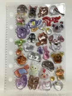 ㉓【動物系】立体シール まとめ売り おすそ分け シール交換