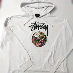 ナ*✨様 Stussy パーカープルオーバーホワイト サイズM最終お値下げ