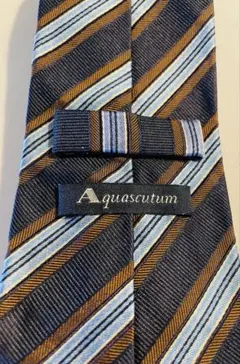Aquascutum ストライプ ネクタイ