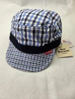 新品タグ付きMIKI HOUSE HOT BISCUITS帽子SS(46～48)