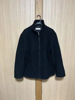 Calvin Klein ブラック ジップアップジャケット