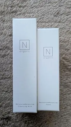 ◆N organic◆モイスチュア＆バランシング　メイク落とし・洗顔料