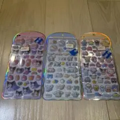 コットンパフィーシール サンリオ3点セット