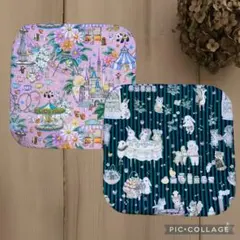 ユキエモンハンカチ2枚セット　32