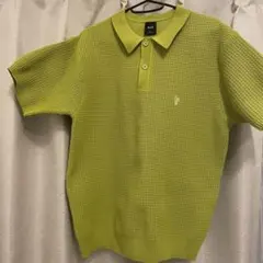 HUF ライムグリーン　ポロシャツのサムネイル