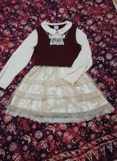 ☆美品☆axes Kids　フォーマルワンピース140cm