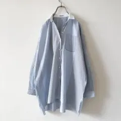 Brunello Cucinelli ビッグストライプ切替シャツのサムネイル