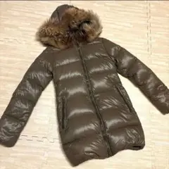 【美品】DUVETICA KAPPA ダウンコート 38 ラクーンファー 軽量