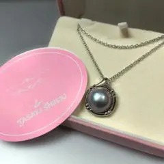 田崎真珠 マベパール ペンダント ネックレス 13mm シルバー TASAKIのサムネイル