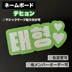 ネームボード テヒョン BTS ペンライト アミボム カバー テテ V バンタン