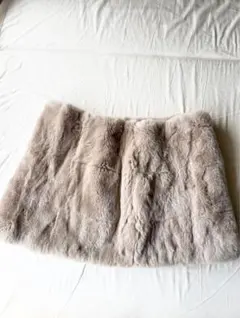 スピックアンドスパン Noble ラビットファー スヌード