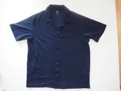 UNIQLO エアリズムコットンオープンカラーポロシャツL