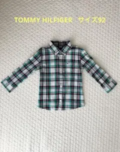 未着用 トミーヒルフィガー チェックシャツ 92