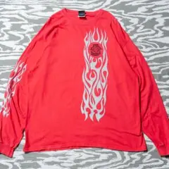 Harley Davidson ファイヤーフレーム 炎 フェード 長袖 ロンT