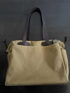 【レア】FILSON キャンバス トートバッグ ジッパー付き　【希少】 FILSON フィルソン キャンバス トートバッグ ウィズ ジッパー