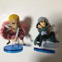 ワンピース　ワーコレ　ギア4 ドフラミンゴ 残り2 ワーコレ ルフィ ドフラミンゴ ギア4 バトル レア ドレス