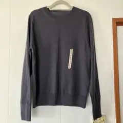 【新品】MUJI メリノウール洗えるクルーネックセーター S