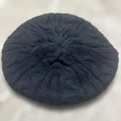 ケーブル編み ニット帽