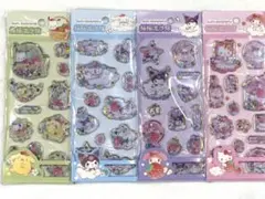 在庫ラスト　サンリオ　水シール　ウォーターシール4枚セット