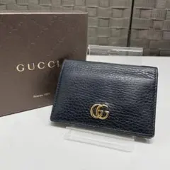 セ*え様 GUCCI 名刺入れ　GGマーモント　グッチ