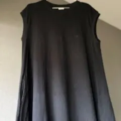 Champion ブラック ノースリーブワンピース S