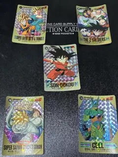 ドラゴンボール スーパーバーコードウォーズ カード 5枚セットのサムネイル