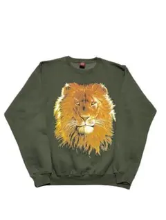IMPORT GEAR LION ANIMAL トレーナー プルオーバー　L