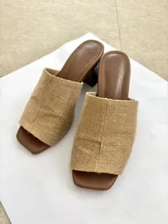 SNIDEL ジュート素材 ミュール サンダルのサムネイル