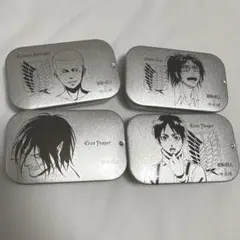 【大人気】進撃の巨人　缶ケースセット