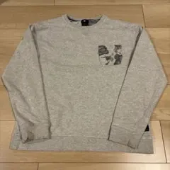 ぺ*ん様 DC トレーナー グレー 花柄ポケットのサムネイル