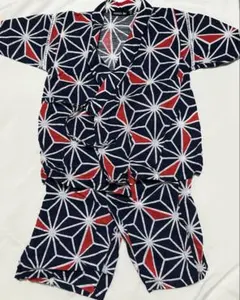 子ども用甚平セット 110cm ネイビー