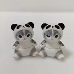 モフサンド　パンダ　インテリアミニフィギュア