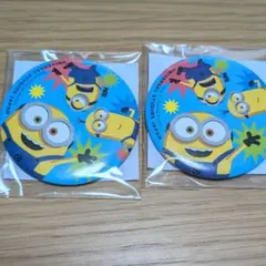 ミニオン 缶バッジ USJ　2個セット