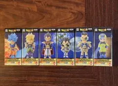 B*M様 映画ドラゴンボール超 ワールドコレクタブルフィギュア vol.2 全６
