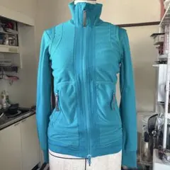 キッズ Woolpower 水色 フルジップパーカー122-128 - メルカリ