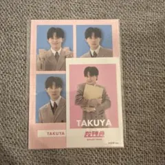 ハピチャンくじ 超特急 タクヤ E賞 ステッカーセット