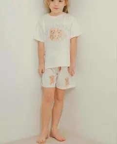 ジェラートピケ KIDS トイプードルTシャツ　ショートパンツ