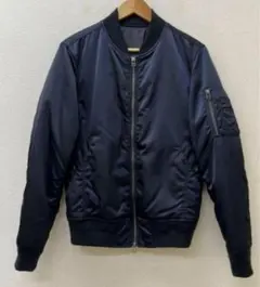 最終価格　シップスジェットブルー　中綿入りMA-1 ミリタリー ブルゾン