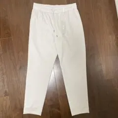 【新品】ICB テーパードパンツ 白 股下65 M