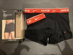新品未使品 NIKEボクサーブリーフ Sサイズ ブラック 2枚組