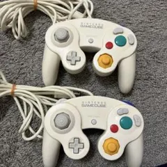 ゲームキューブコントローラー ホワイト　2個セット