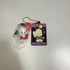 サンリオカラーコレクションチャーム Red キャラパキ ポチャッコ 2点セット