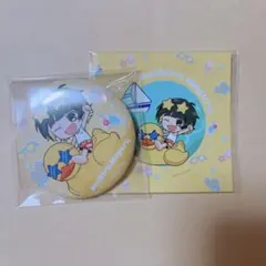 ブルーロック ぷかぷかシリーズ 缶バッジ ステッカー 蜂楽廻