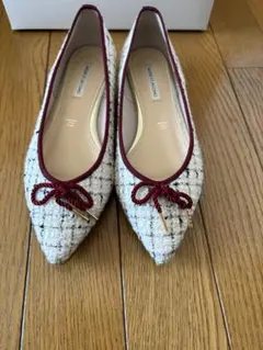 モードエジャコモ　パンプス　ツイードのサムネイル