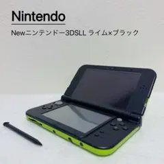 Nintendo Newニンテンドー3DSLL ライム×ブラック