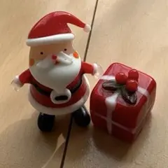 サンタクロース 置物 プレゼント付き