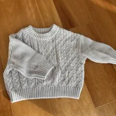 après les cours ケーブルニットセーター　⭐︎ 80