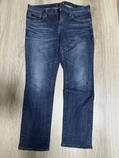 レッドカードデニムパンツ インディゴブルーのサムネイル